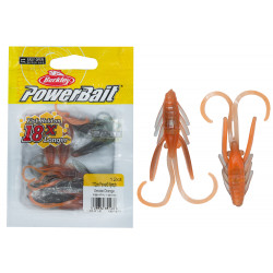 1307577 Gumy Berkley PowerBait Power Nymph 3cm / BLISTER - Smoke Orange