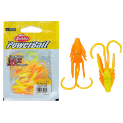 1307579 Gumy Berkley PowerBait Power Nymph 3cm / BLISTER - Yellow/Orange