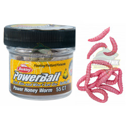 Gumy Berkley PowerBait Power Honey Worm 2.5cm / SŁOIK - GARLIC / Bubblegum