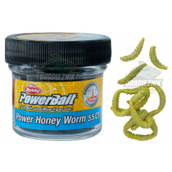 1089418 Gumy Berkley PowerBait Power Honey Worm 2.5cm / SŁOIK - Yellow