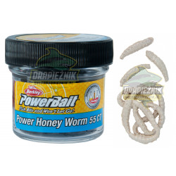 Gumy Berkley PowerBait Power Honey Worm 2.5cm / SŁOIK - Natural