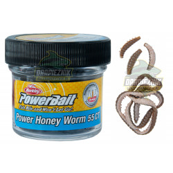 Gumy Berkley PowerBait Power Honey Worm 2.5cm / SŁOIK - Grey Pearl