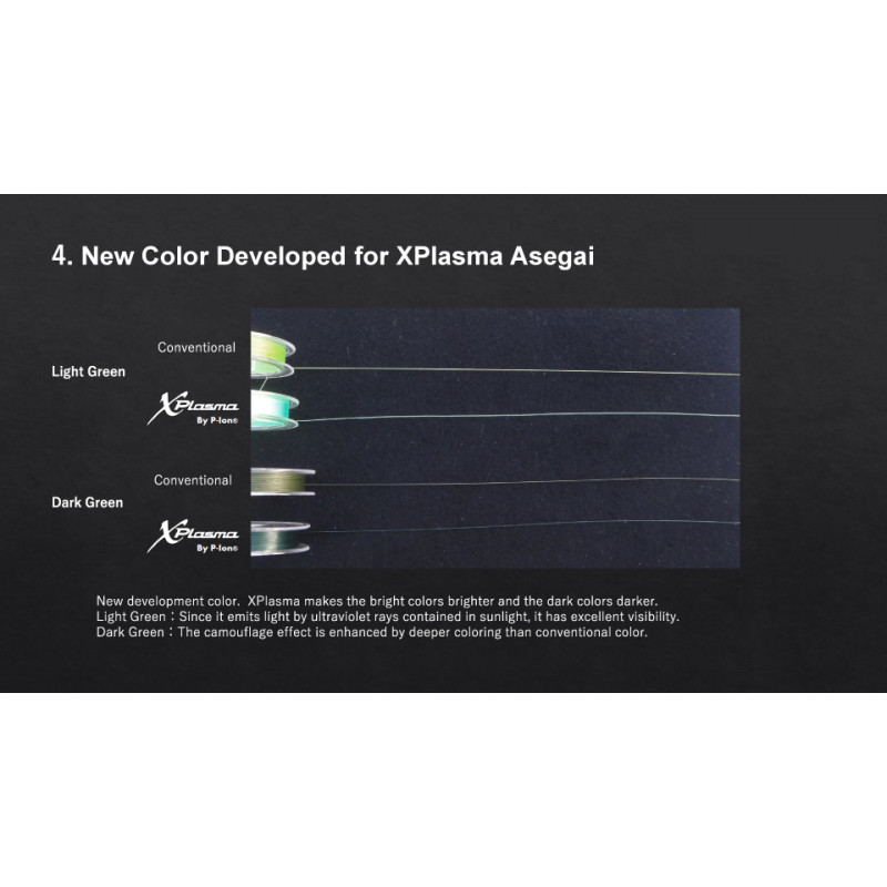 Plecionka Sunline X Plasma Asegai LIGHT GREEN 150m - 1.0 / 10lb
