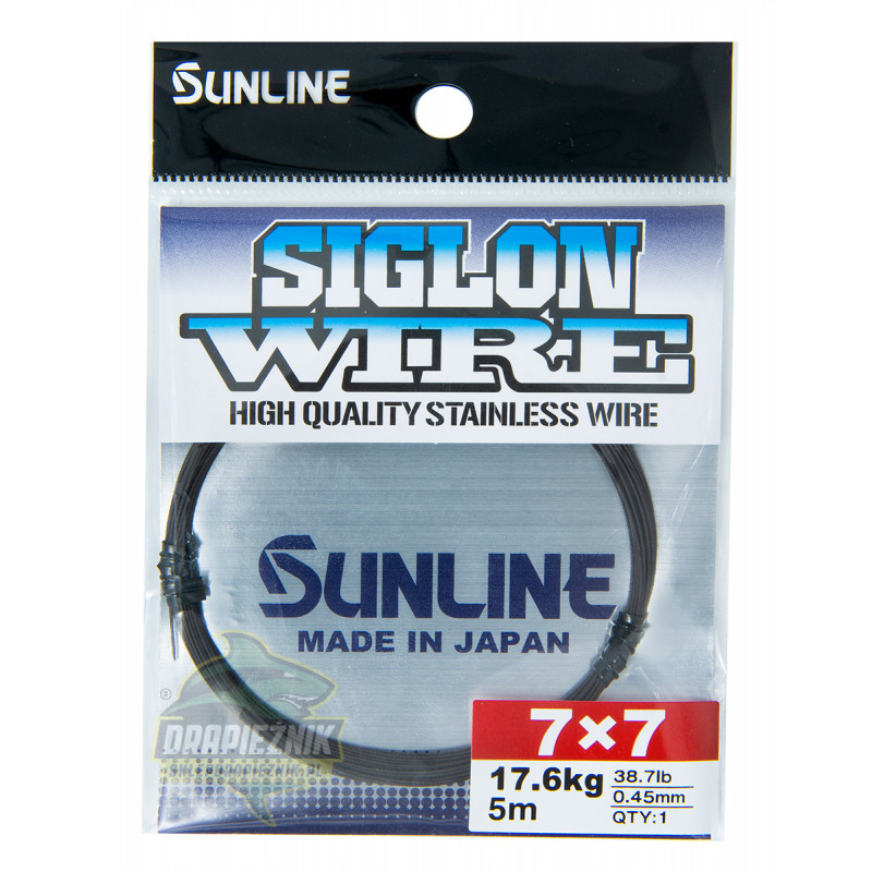 Materiał przyponowy Sunline Siglon Wire 7x7 5m - 0,22mm