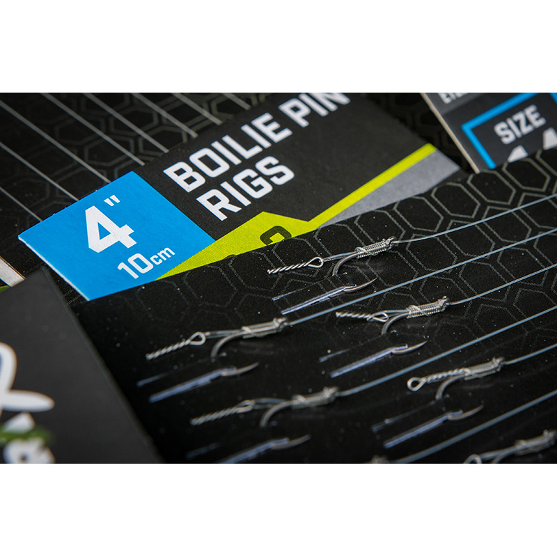 MGRR073 Przypony Matrix MXC-3 Boilie Pin Rigs 4" / 10cm - roz. 16