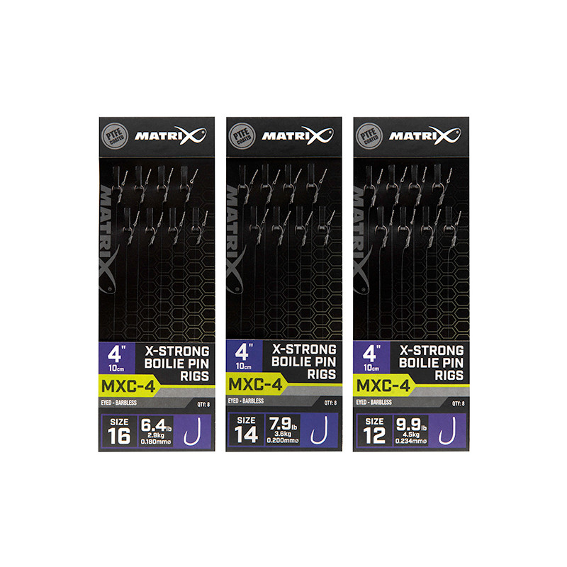 Przypony Matrix MXC-4 X-Strong Boilie Pin Rigs 4" / 10cm