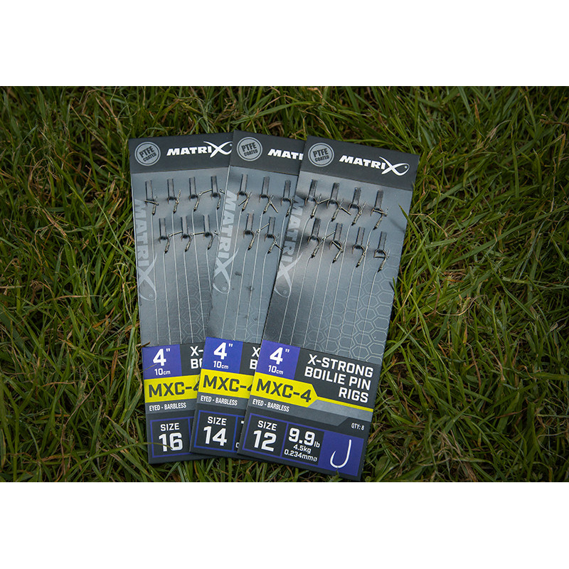 Przypony Matrix MXC-4 X-Strong Boilie Pin Rigs 4" / 10cm