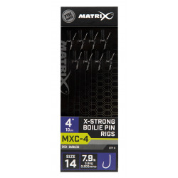 MGRR077 Przypony Matrix MXC-4 X-Strong Boilie Pin Rigs 4" / 10cm - roz. 14