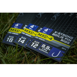 Przypony Matrix MXC-4 X-Strong Boilie Pin Rigs 4" / 10cm