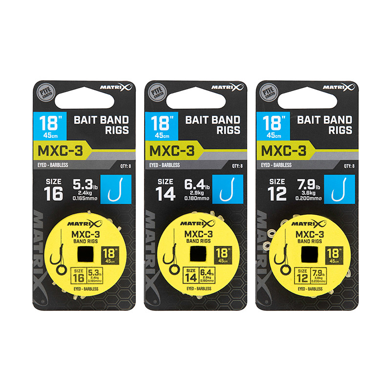 Przypony Matrix MXC-3 Bait Band Rig 18" / 45cm