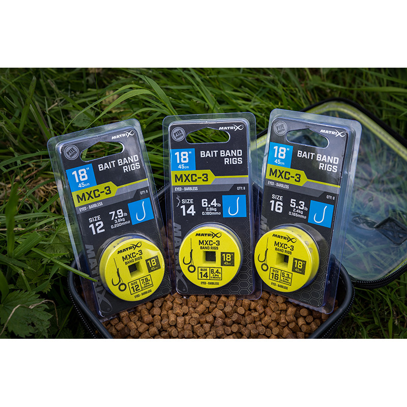 Przypony Matrix MXC-3 Bait Band Rig 18" / 45cm