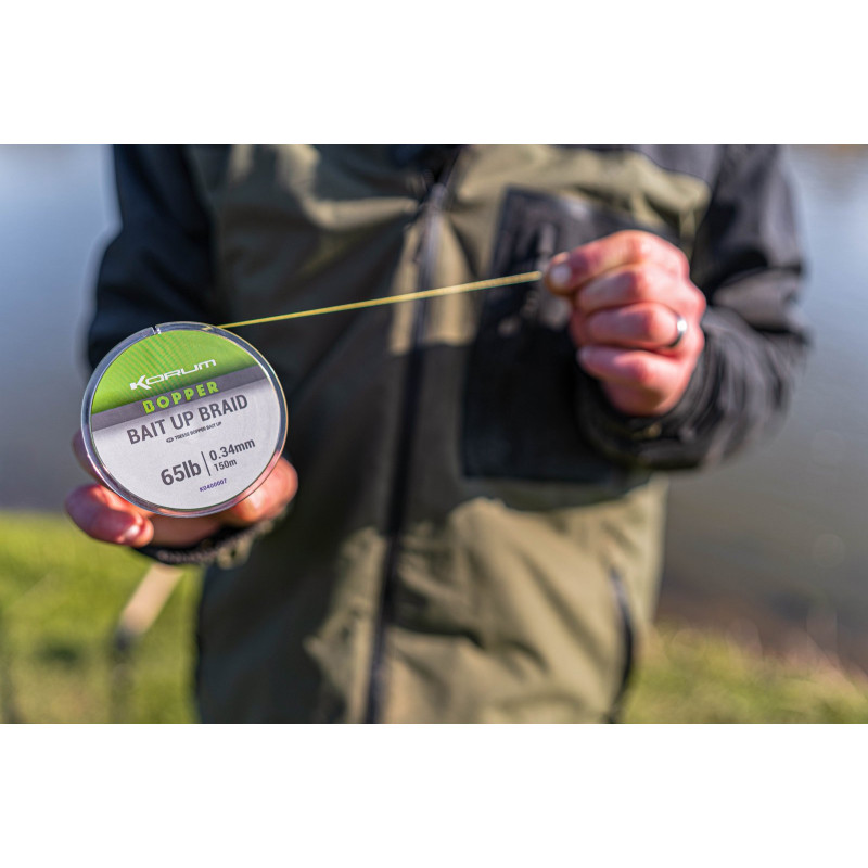 K0400007 Plecionka Korum Bopper Bait Up Braid 150m - 65lb // 0.34mm