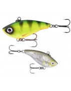 2 X Savage Gear TPE Soft Vibes 66 - Leurre Perche Jaune 2 1/2" 4/5 Oz