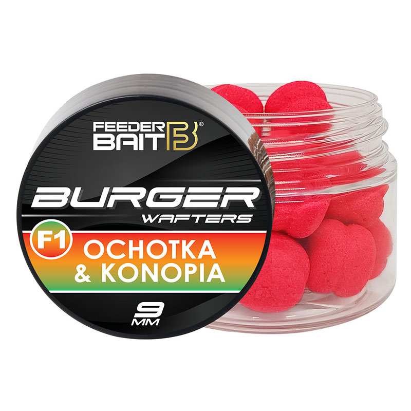 Burger Wafters 9mm F1 Ochotka & Konopia opakowanie
