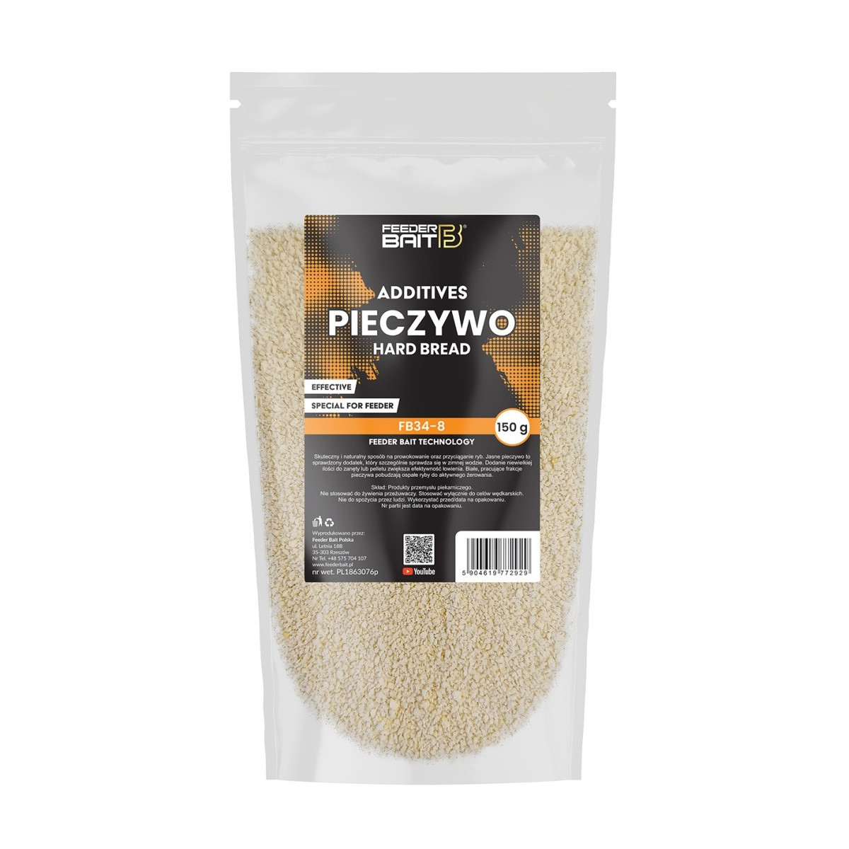 Dodatek Feeder Baits Jasne Pieczywo