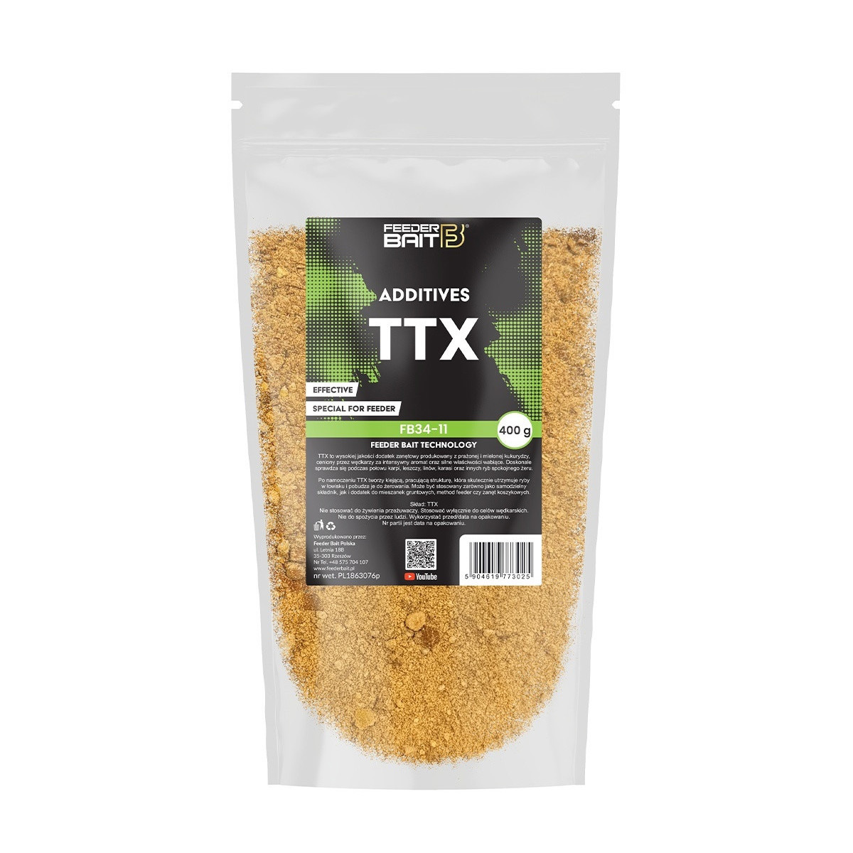 Dodatek do zanęt Feeder Bait 400g - TTX