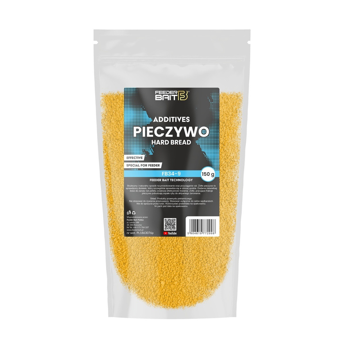 Dodatek Feeder Baits Żółte Pieczywo