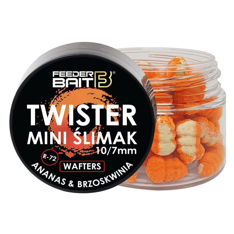Twister Mini Ślimak R72 Brzoskwinia & Ananas opakowanie
