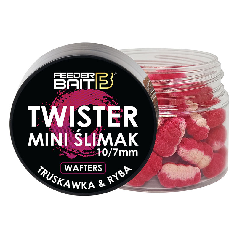 Twister Mini Ślimak Truskawka & Ryba opakowanie