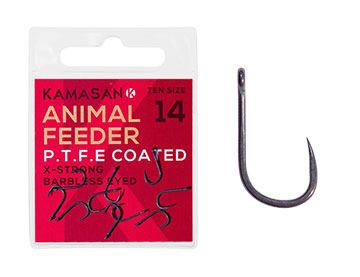 Haczyk Kamasan Animal Feeder Eyed X-Strong Barbless