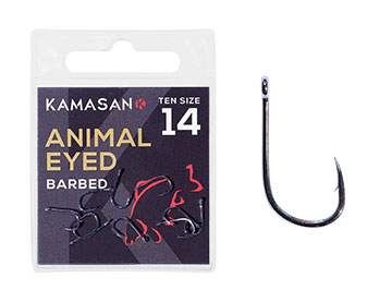 Haczyk Kamasan Animal Hooks Eyed Barbed