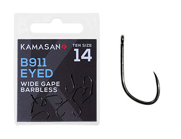 Haczyk Kamasan B911 Eyed Barbless