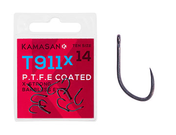 Haczyk Kamasan T911 X Eyed Barbless