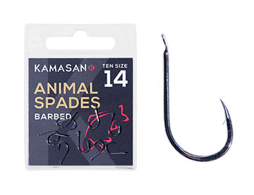 Haczyk Kamasan Animal Spade Barbed