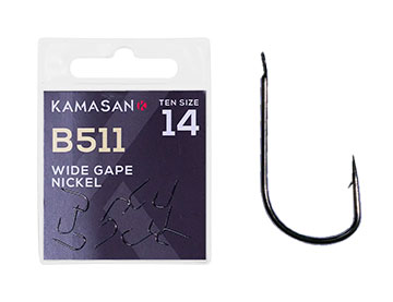 Haczyk Kamasan B511 Barbed z łopatką