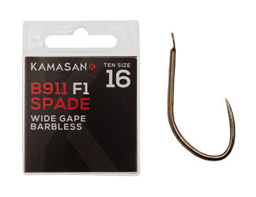 Haczyk Kamasan B911 F1 Spade BL