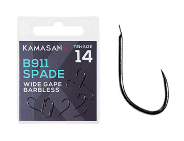 Haczyk Kamasan B911 Spade Barbless