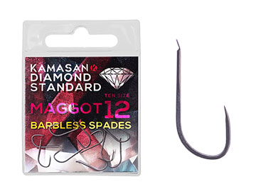 Haczyk Kamasan Diamond Maggot Barbless