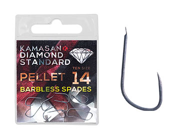 Haczyk Kamasan Diamond Pellet Barbless