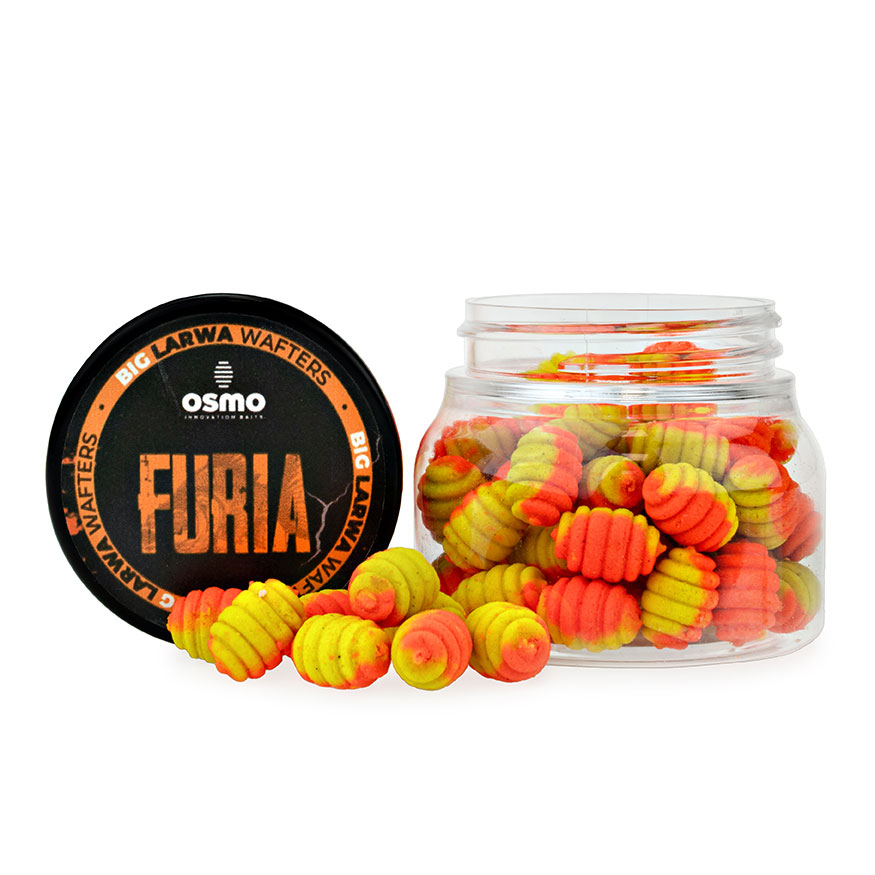 Waftersy Osmo Big Larwa Furia opakowanie