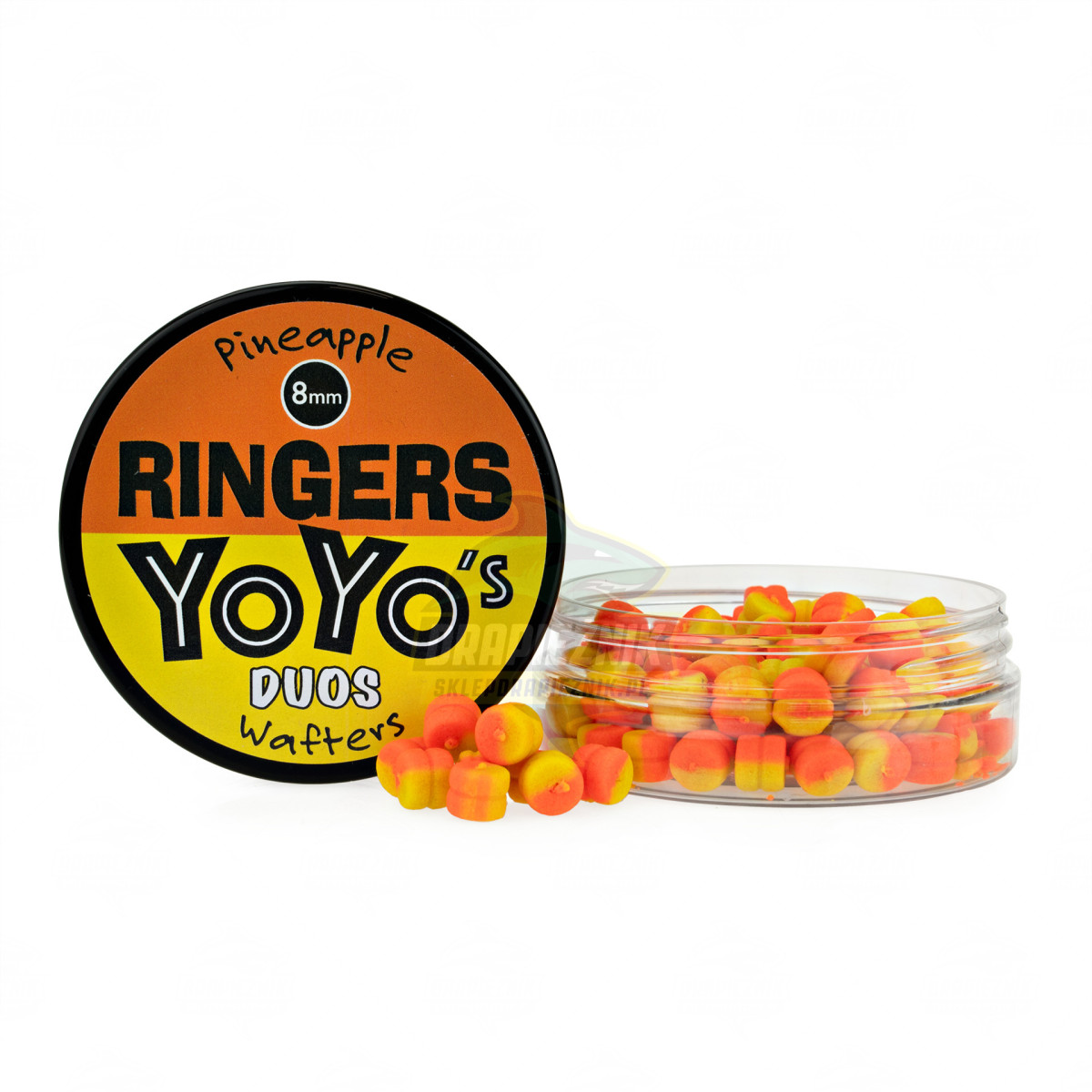 YoYo's Wafters 8mm Duos Orange-Yellow opakowanie