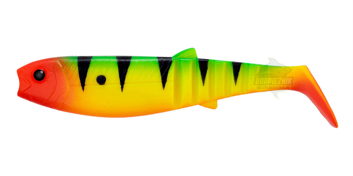 Guma Savage Gear Cannibal 10cm Fire Dot Edycja Drapieżnik