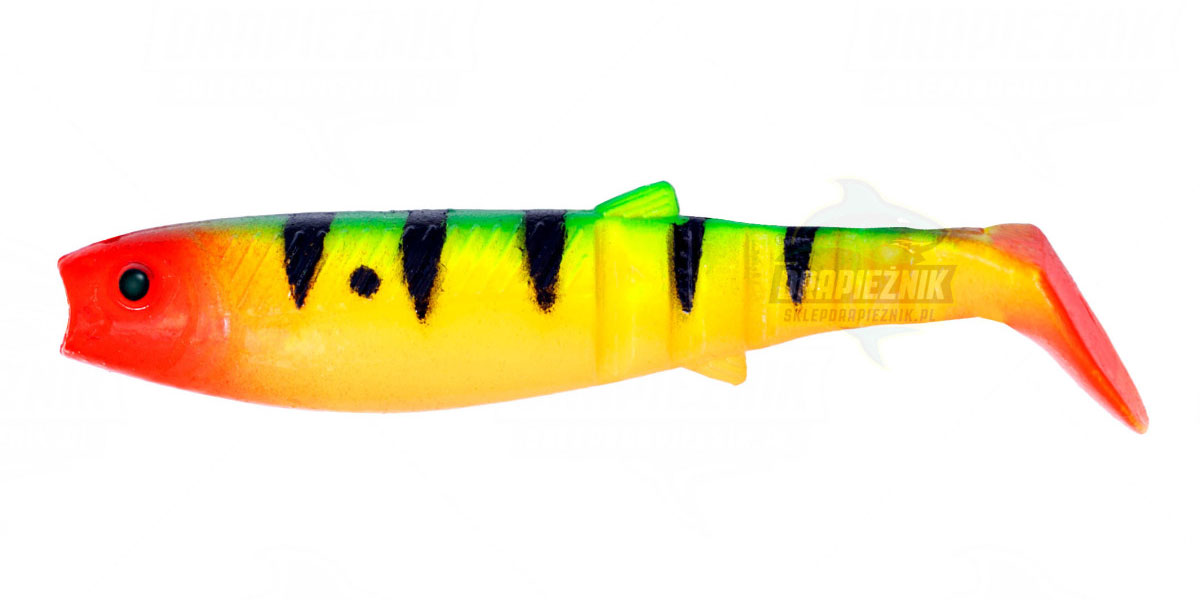 Guma Savage Gear Cannibal Junior 5,5cm Fire Dot Edycja Drapieżnik