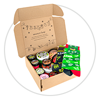 Prezent z przynętami dla wędkarza