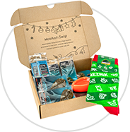 Prezent z akcesoriami wędkarskimi