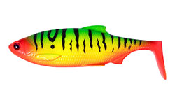Westin Ricky The Roach Shadtail 10 cm Fire Dot