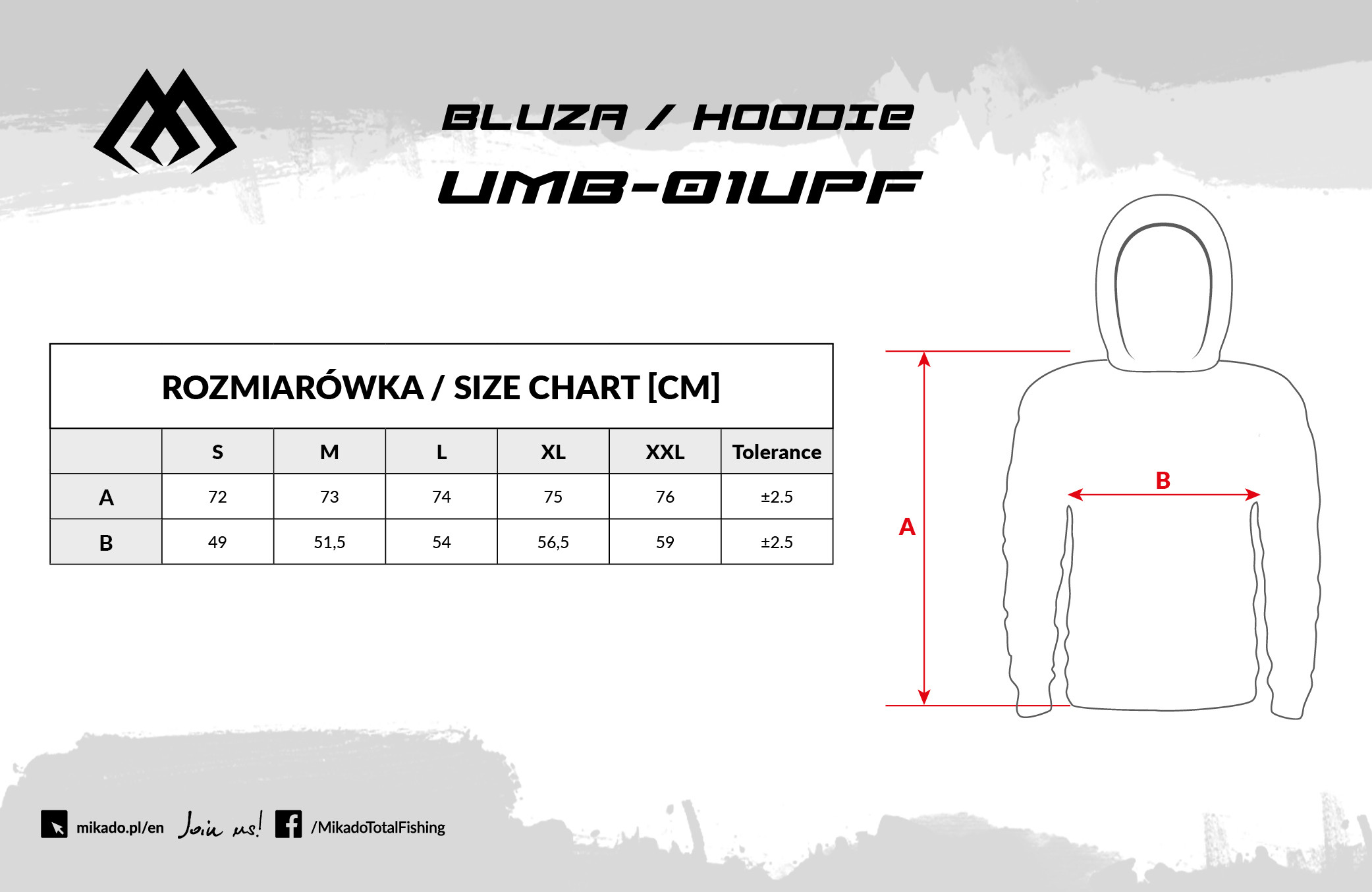 Bluza letnia Mikado UPF50 UV