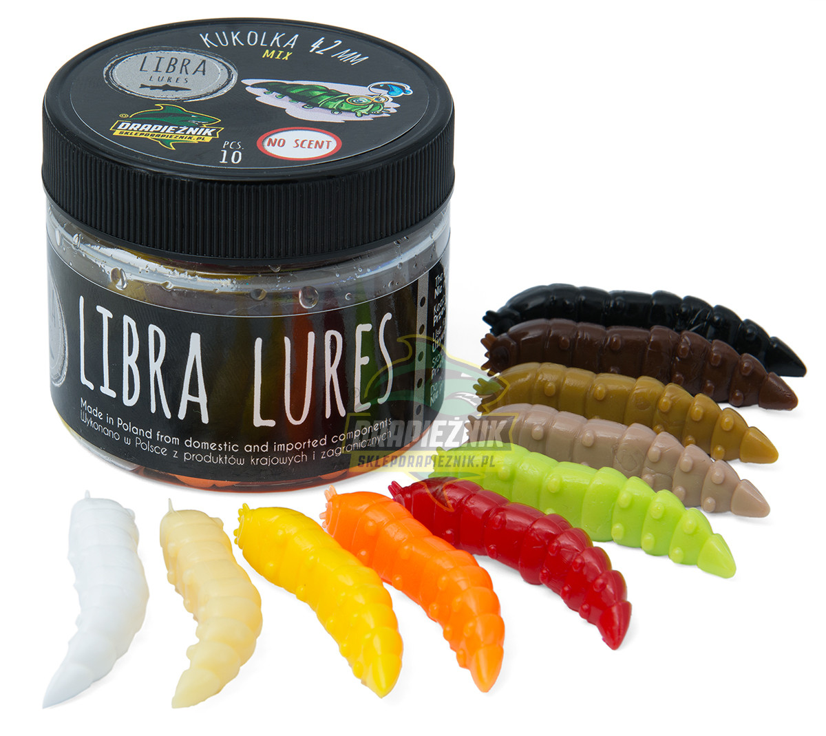 Libra Lures zestaw przynęt - Kukolka 4.2cm - MIX
