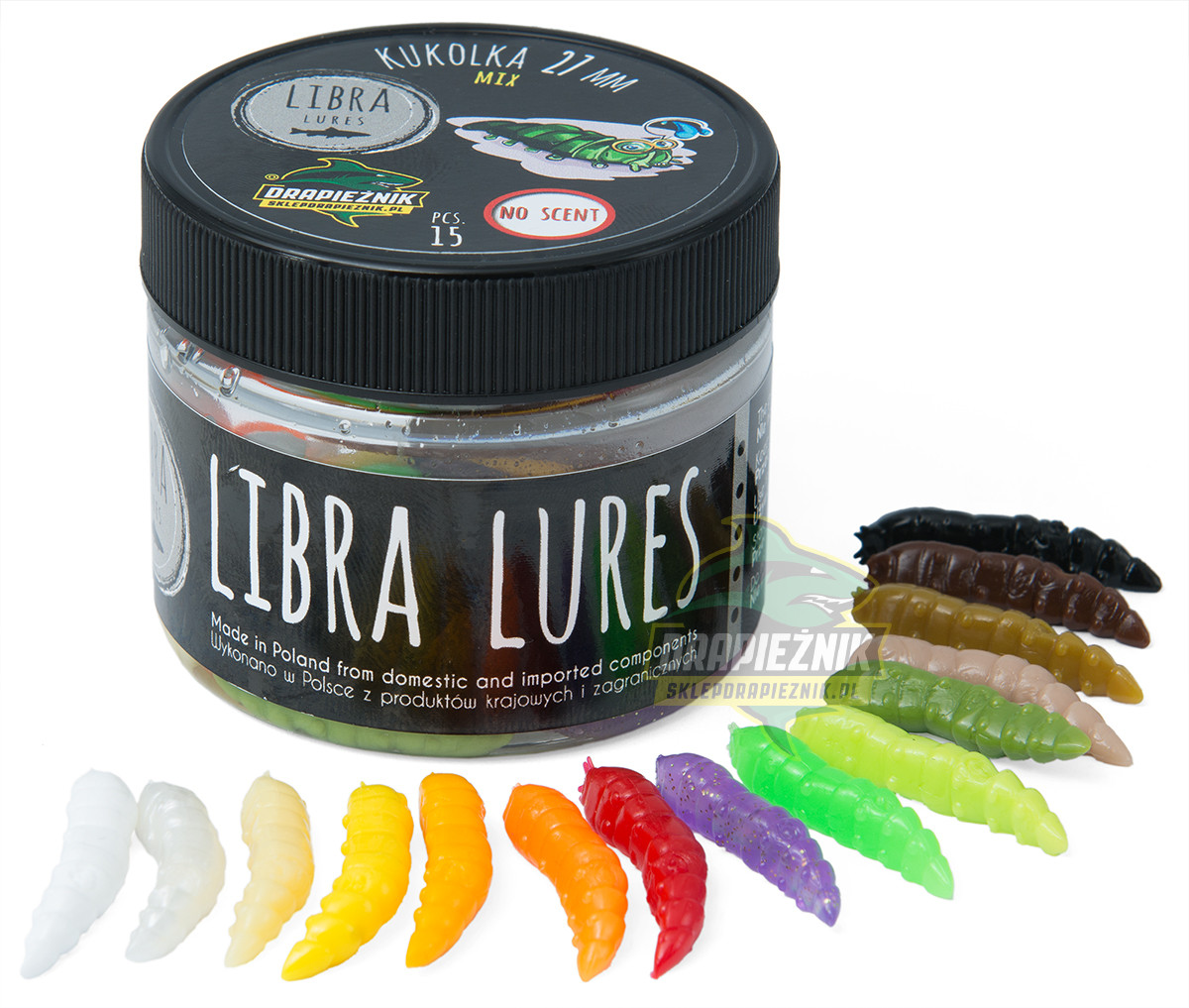 Libra Lures zestaw przynęt - Kukolka 2.7cm - MIX