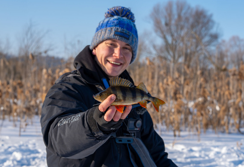 Podlodowa sesja wędkarska #3