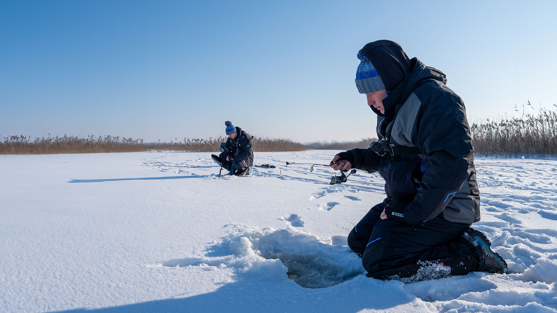Podlodowa sesja wędkarska #2