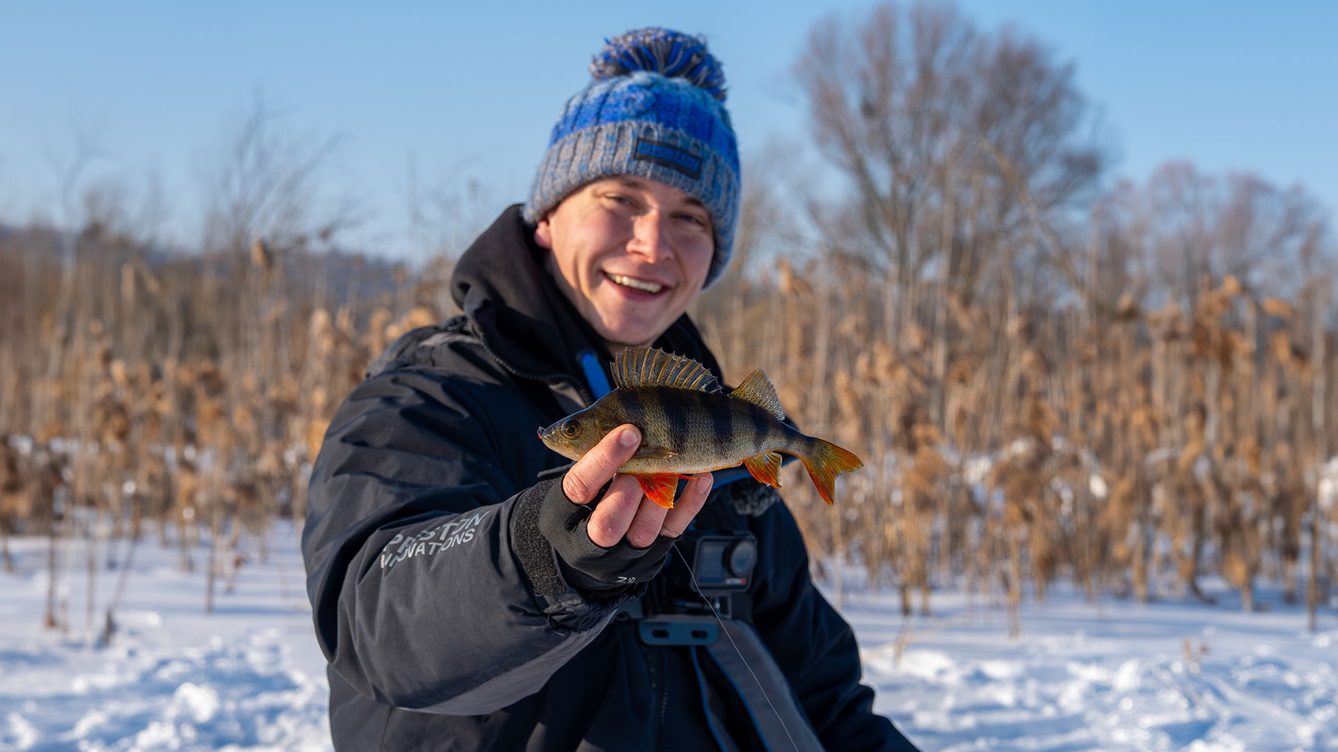 Podlodowa sesja wędkarska #3
